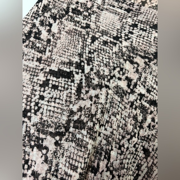 Misa Snake Print Ruffled Maxi Skirt With Slit - Picture 5 of 9